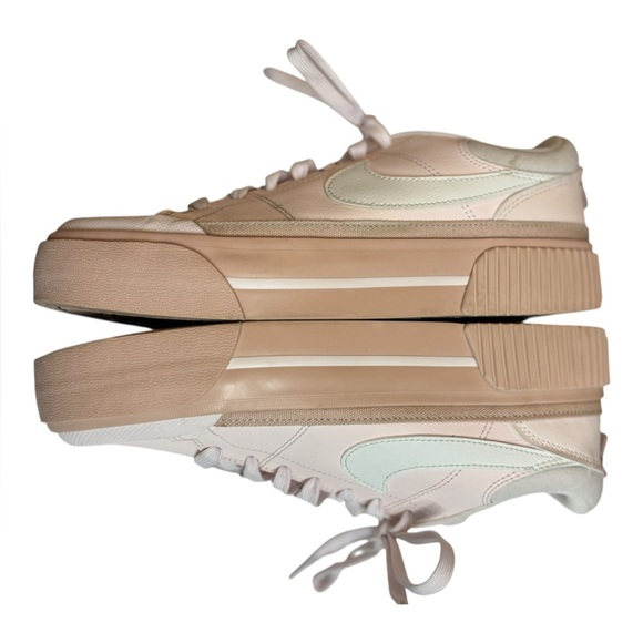 Nike Court Legacy Lift Light Soft Pink Women's Sneakers Size 9 Court Shoes - Picture 8 of 16